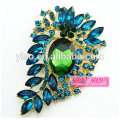 Moda broche broche de cristal personalizado